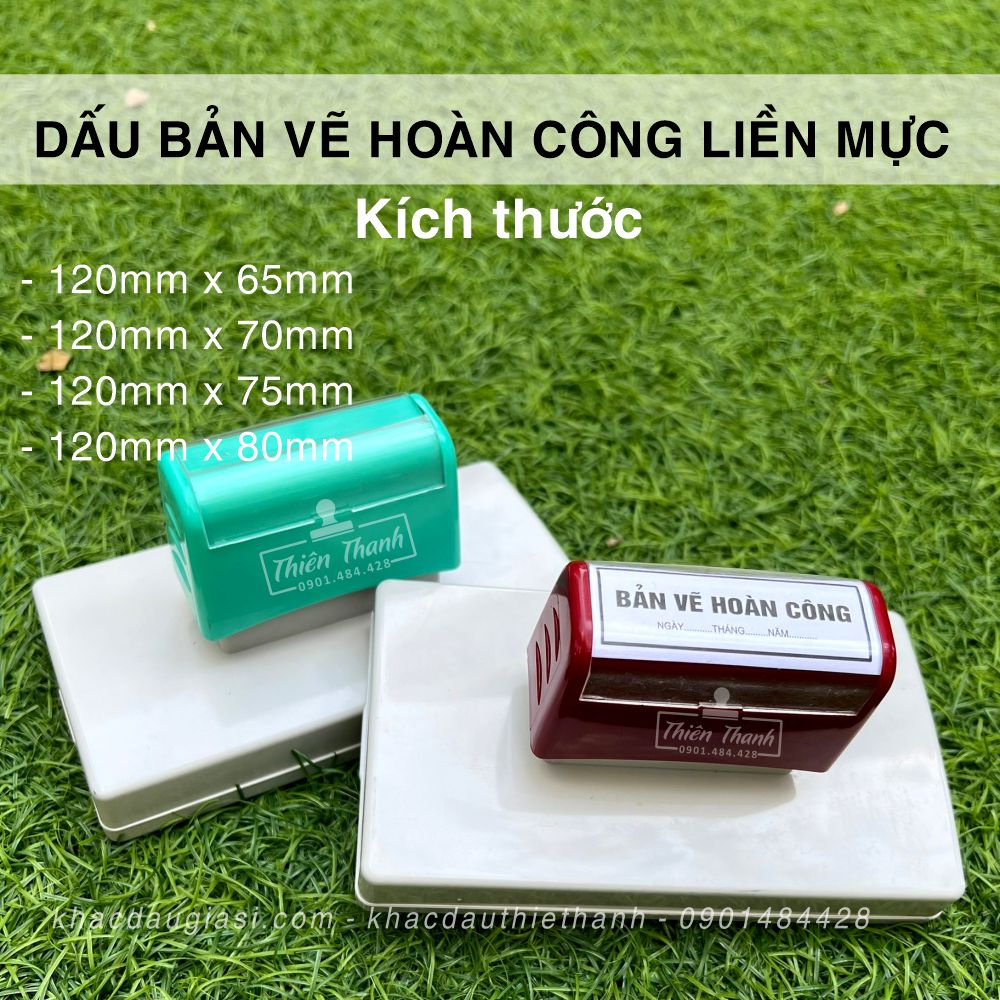 kích thước dấu hoàn công liền mực