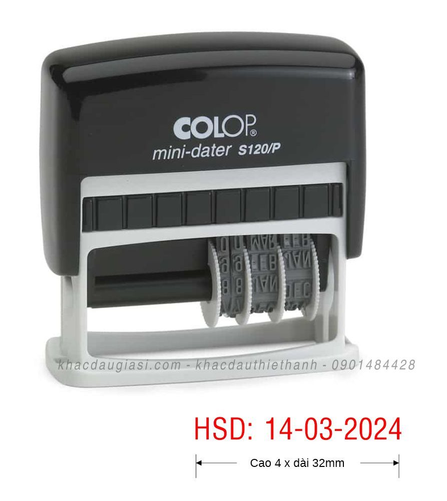 Dấu Ngày Sản Xuất Ngày - HSD Đóng Bao Bì 15 con dấu đóng hạn sử dụng, HSD