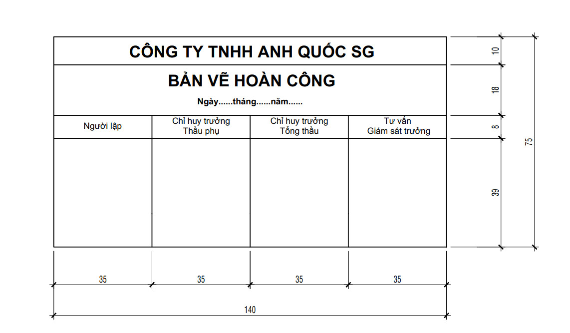 con dấu hoàn công nhà thầu thi công