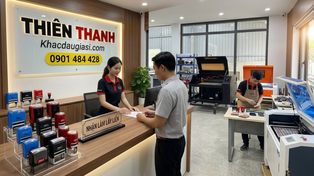 🚀 Khắc Dấu Trường Chinh Tân Bình Giá Rẻ! Dịch vụ làm con dấu lấy liền sau 10 phút, ship tốc hành dọc tuyến Trường Chinh. 💸 Giá gốc tận xưởng chỉ từ 30K. Đặt hàng ngay giao nhanh trong ngày! 💥
