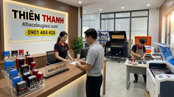 🚀 Khắc Dấu Trường Chinh Tân Bình Giá Rẻ! Dịch vụ làm con dấu lấy liền sau 10 phút, ship tốc hành dọc tuyến Trường Chinh. 💸 Giá gốc tận xưởng chỉ từ 30K. Đặt hàng ngay giao nhanh trong ngày! 💥