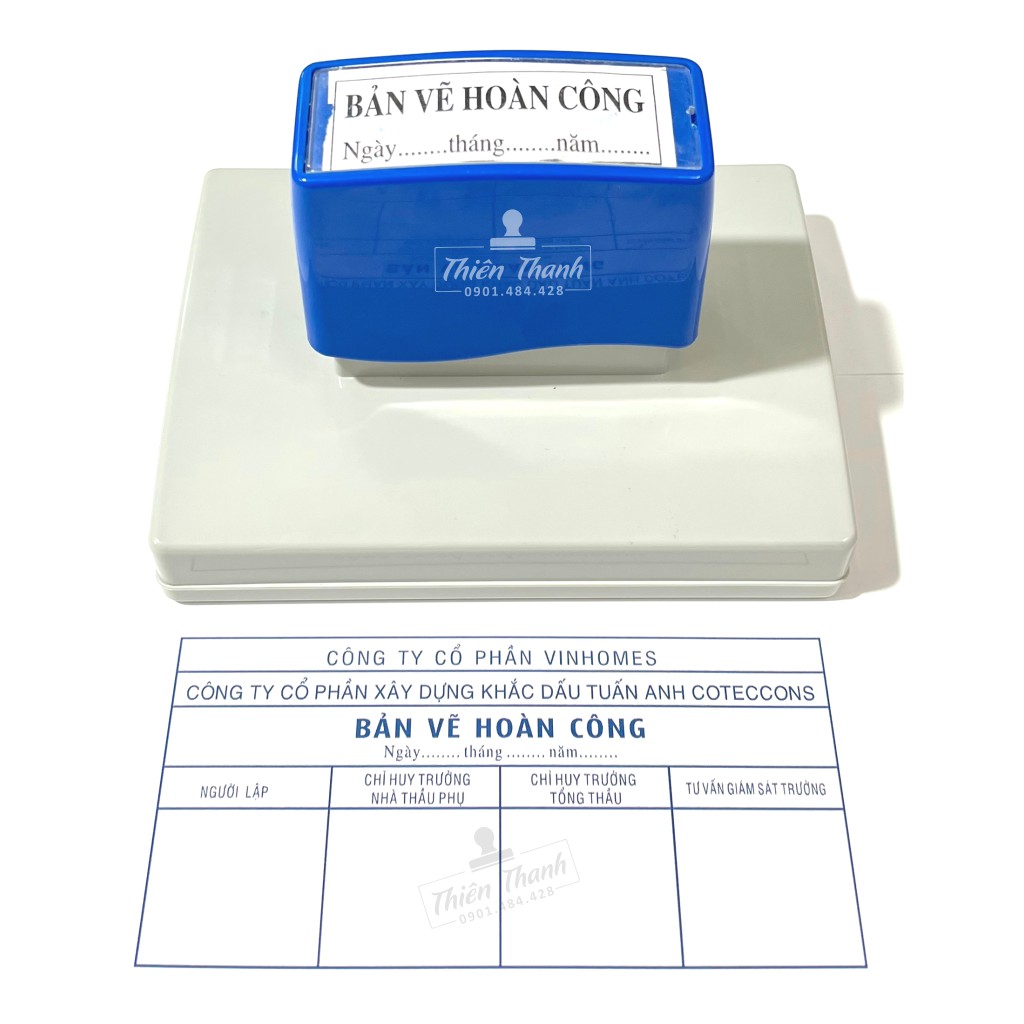 Khắc Dấu Hoàn Công Liền Mực Giá Rẻ Lấy Liền