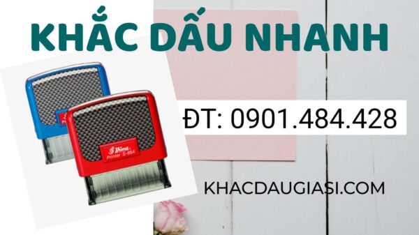 dịch vụ làm con dấu lấy nhanh giao hàng tận nơi - gia công con dấu