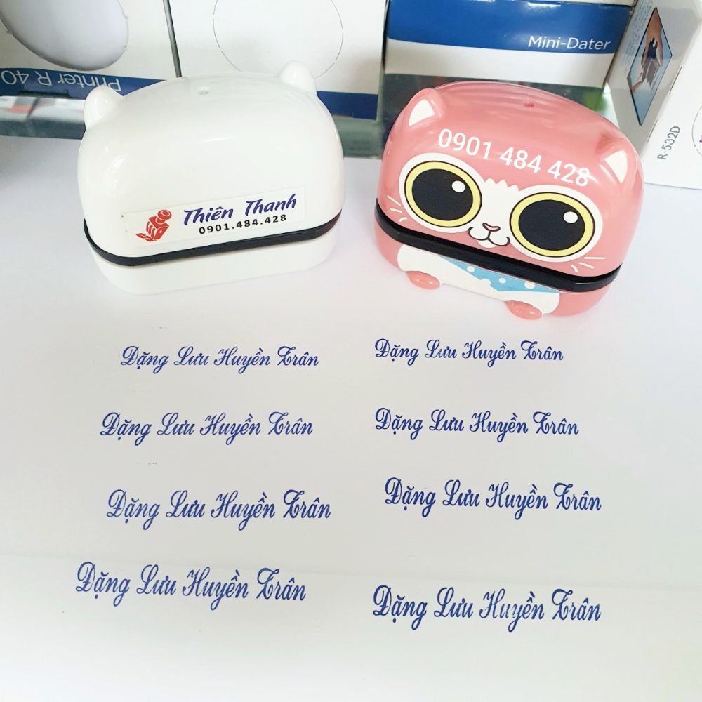 Làm con dấu tên dịch vụ làm con dấu giá rẻ tại TPHCM – Hà Nội giao hàng tận nơi, Xuất HD VAT 10%, Khắc Dấu Thiên Thanh Chuyên Sản Xuất Phân Phối Các Loại Con Dấu