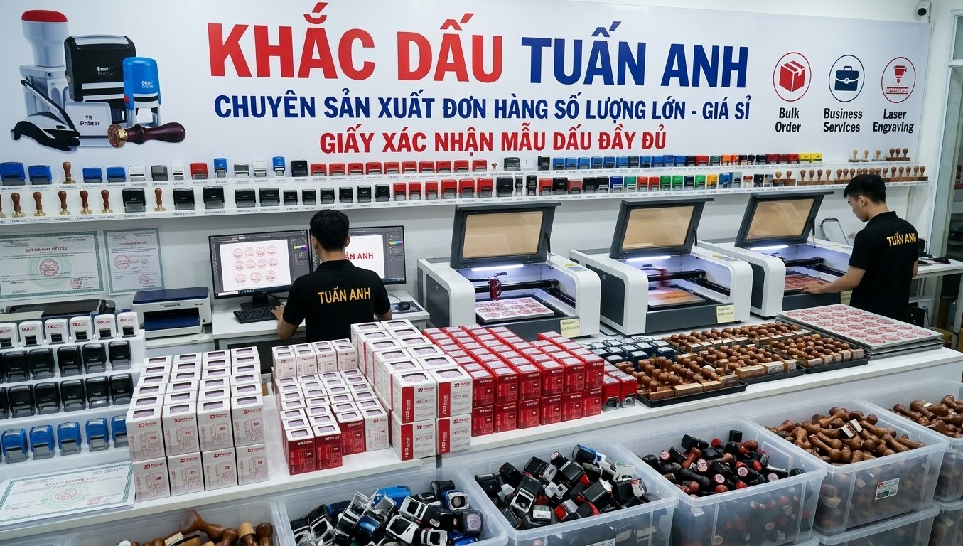 Cần Khắc Dấu Gấp Tại Hà Nội? Đến Ngay Thiên Thanh!