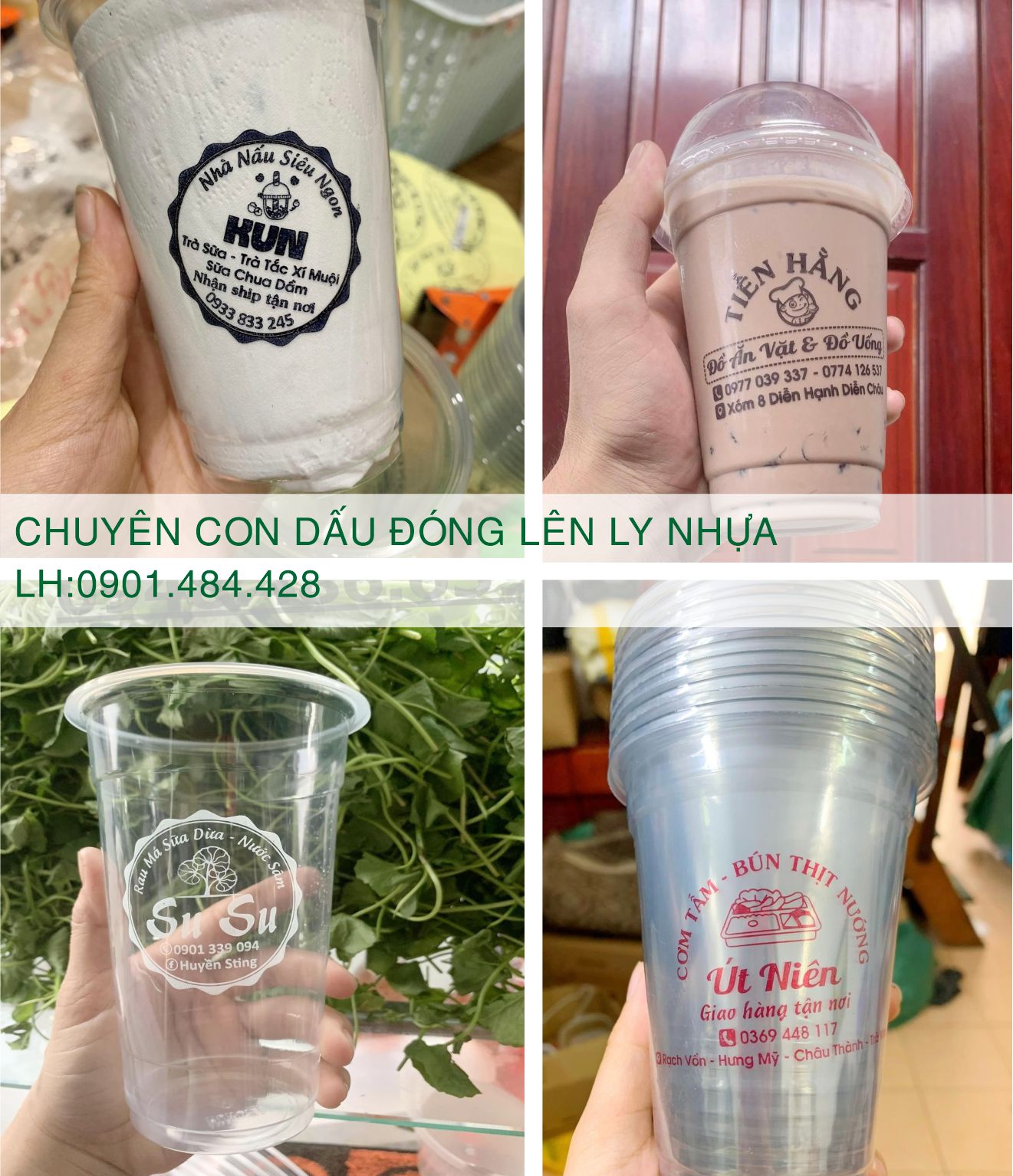 khắc dấu in lên ly nhựa