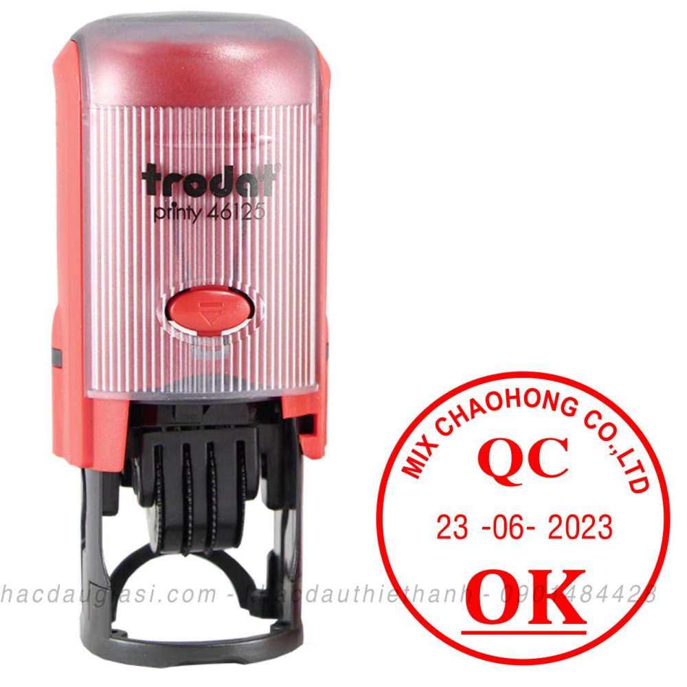 Con Dấu QC PASS 6 con dấu mộc qc