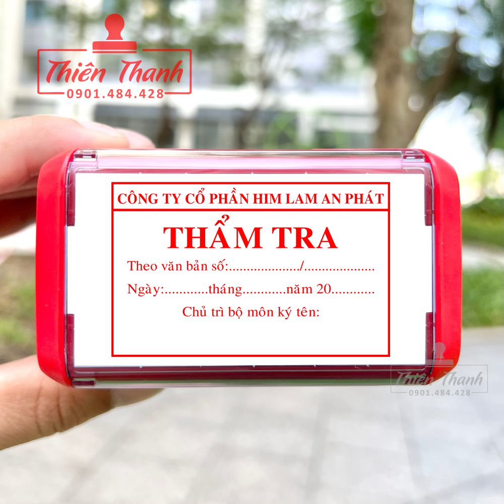 con dấu thẩm tra