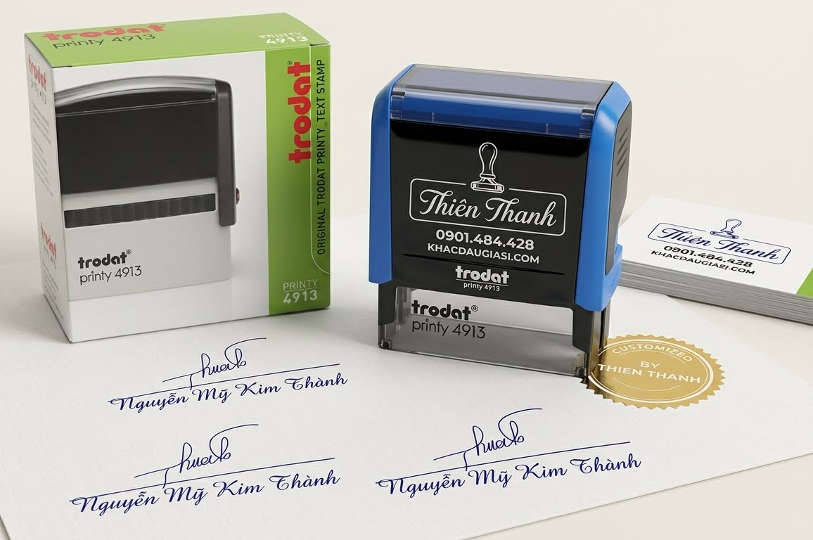 Dịch Vụ Khắc Dấu Chữ Ký Giá Tốt, Sắc Nét 100% Theo Yêu Cầu 📈