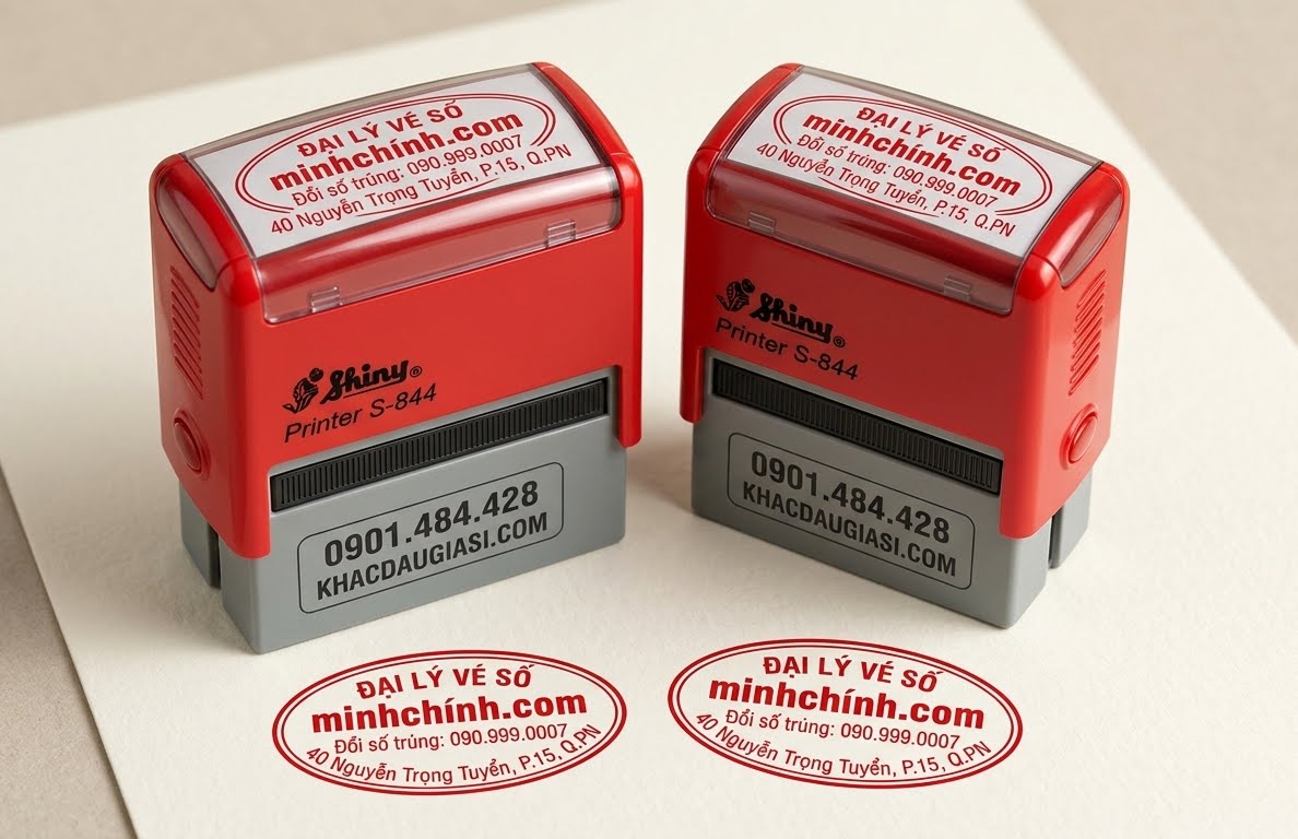 ⭐ Con Dấu Điểm Bán Vé Số Chuyên Nghiệp