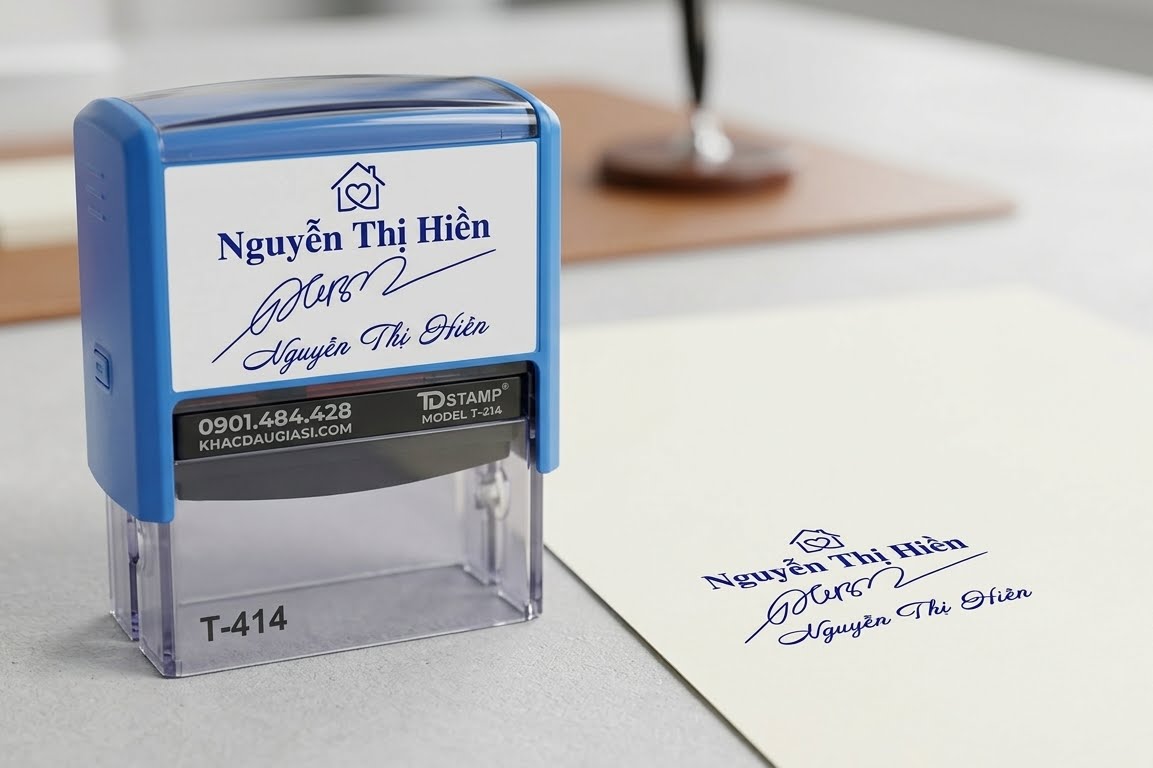 ⚡ Ký Tên Trong 1 Giây Với Con Dấu Chữ Ký Cao Cấp!