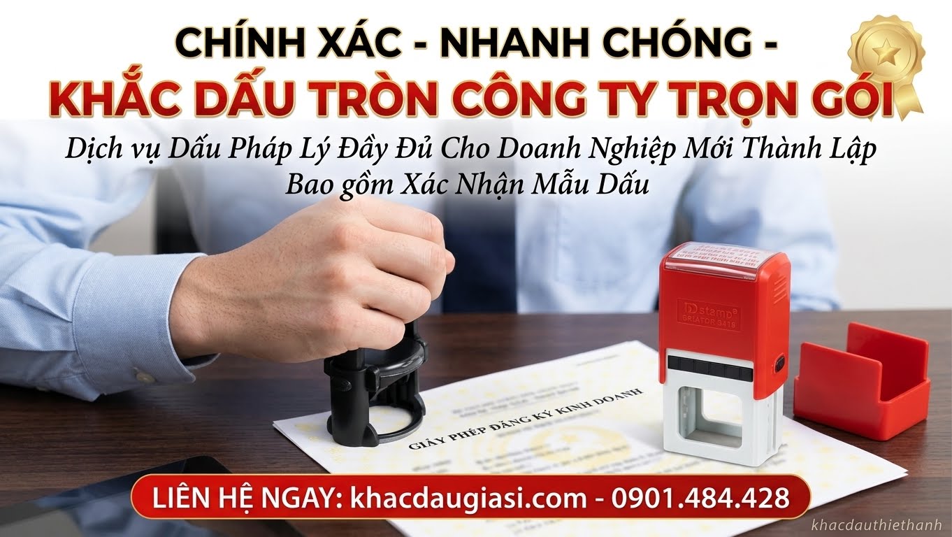 Chất lượng cán dấu: Đối tượng khách hàng ở đây thường ưu tiên các dòng cao cấp như Shiny, Trodat.