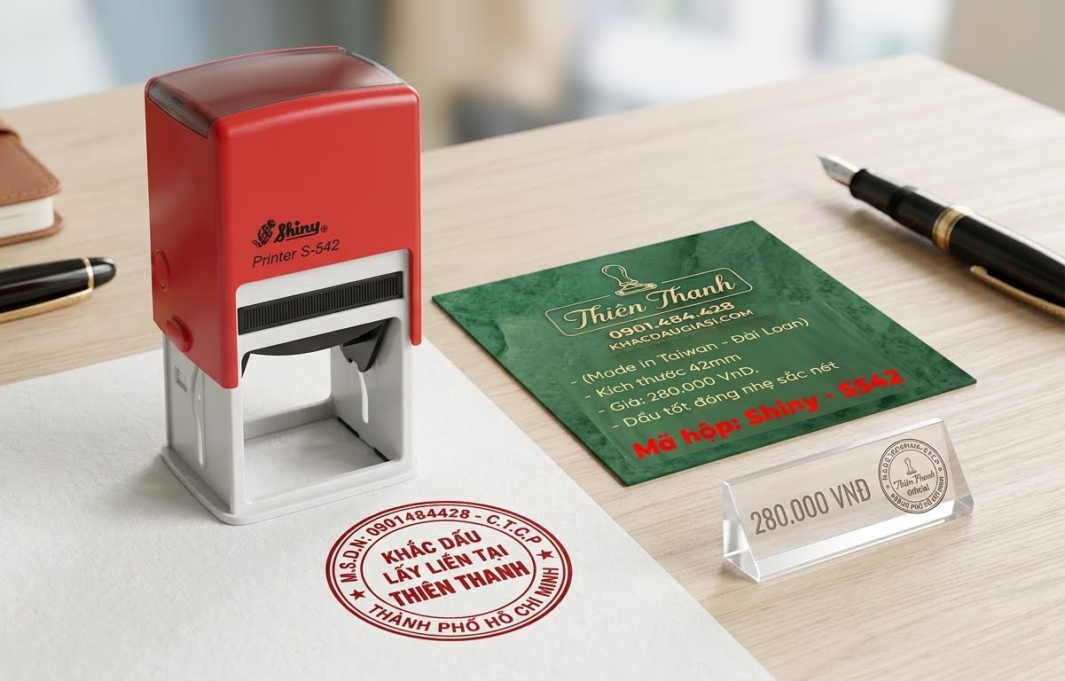 ⭐ Khắc Dấu Tròn Công Ty Lấy Liền – Chuẩn Quy Định